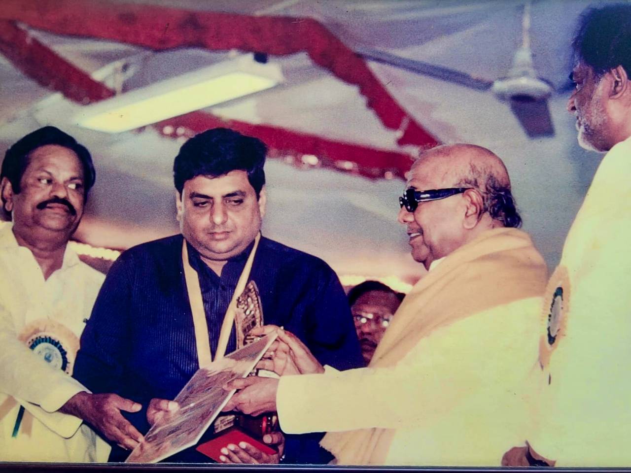 M Ravi Award photo